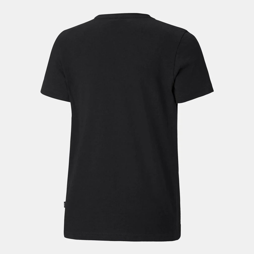 T-shirt Puma Nera con Logo Bianco - Unisex