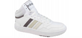 Scarpa Adidas Hoops con Strisce Sui Toni del Marrone- Ragazzo