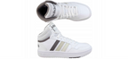 Scarpa Adidas Hoops con Strisce Sui Toni del Marrone- Ragazzo