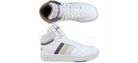 Scarpa Adidas Hoops con Strisce Sui Toni del Marrone- Ragazzo