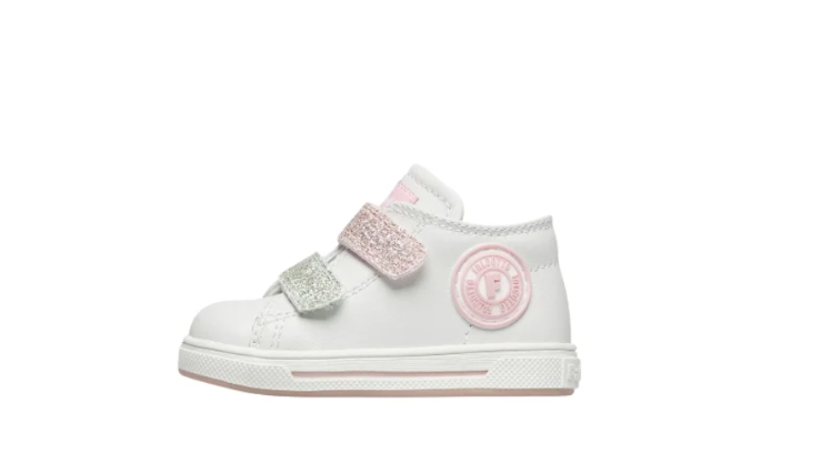 Scarpe Falcotto Michael 3. White-cipria-capri - Bambina