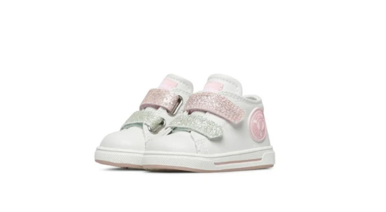 Scarpe Falcotto Michael 3. White-cipria-capri - Bambina