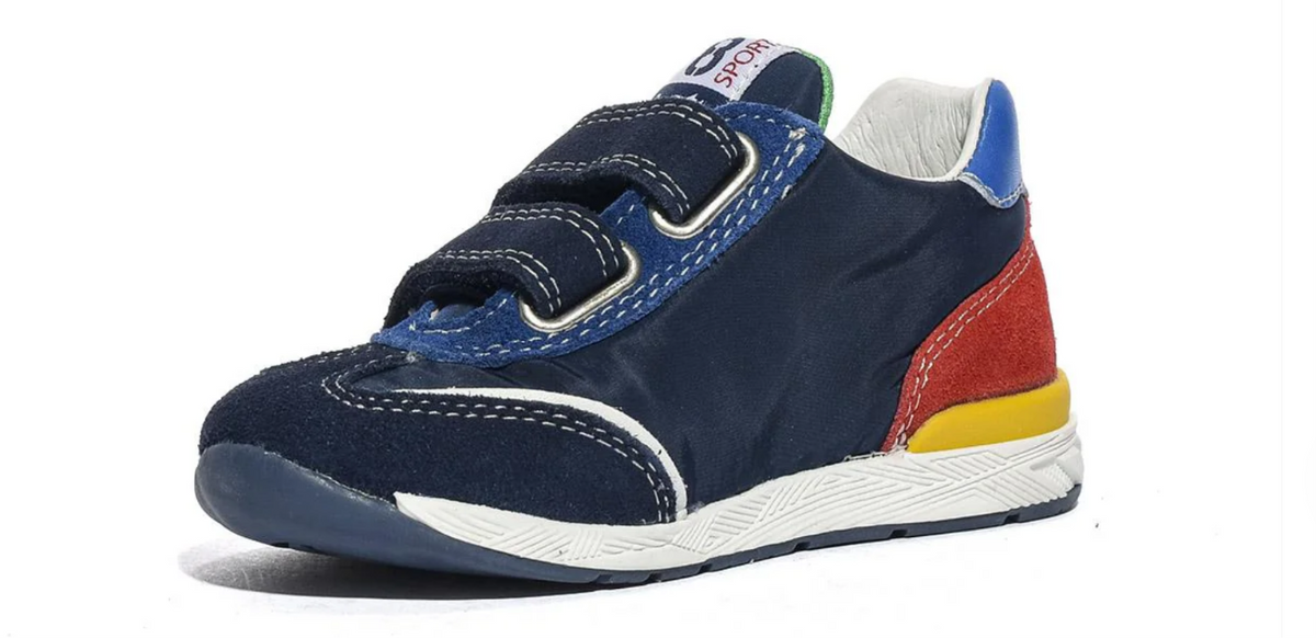 Scarpe Falcotto New Ferdi 3 Navy-red-green - Neonato