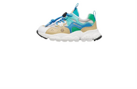 Scarpe Yamano 3 Junior. E-calf/fabric White-sand-azure Flower Mountain - Bambini