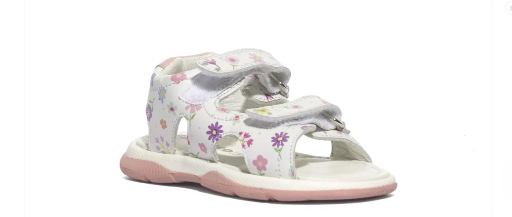 Scarpe Falcotto Aldra Calf White-pink - Neonata