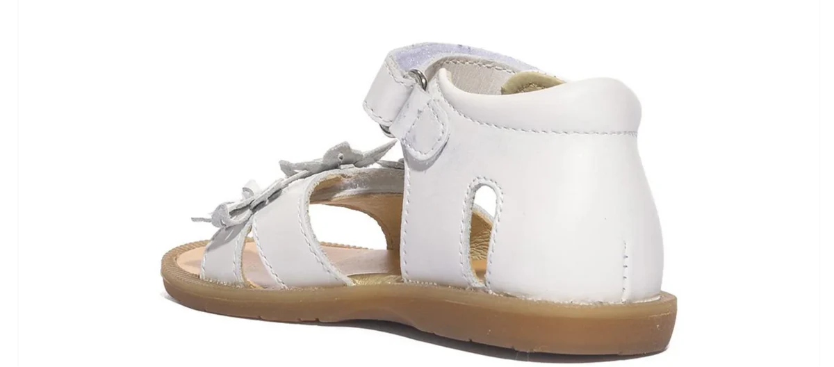 Scarpe Naturino Chrisse Calf White - Bambina