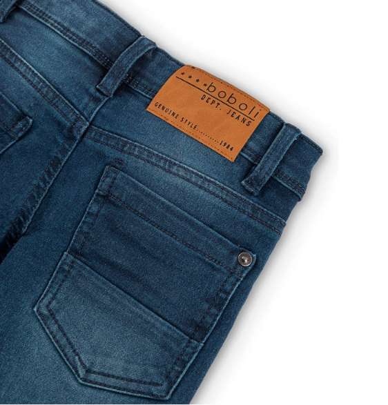 Pantaloni Denim Elastico per Ragazzo Boboli