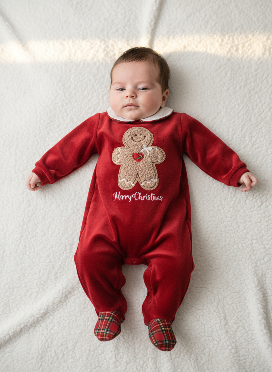 Tutina Ciniglia Natale Neonata Lalalu'