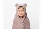 ACCAPPATOIO TRIANGOLO WOOLY ORGANIC CON ORECCHIE