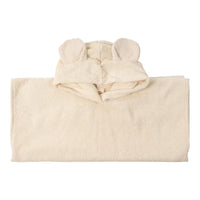 Accessori Poncho/accappatoio per Bambini con Orecchie - Gots 70X70 Wooly Organic