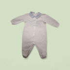 TUTINA JERSEY NEONATO LALALU' CON SCRITTA LITTLE PRINCE