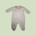 TUTINA JERSEY NEONATA LALALU' CON SCRITTA LITTLE PRINCESS