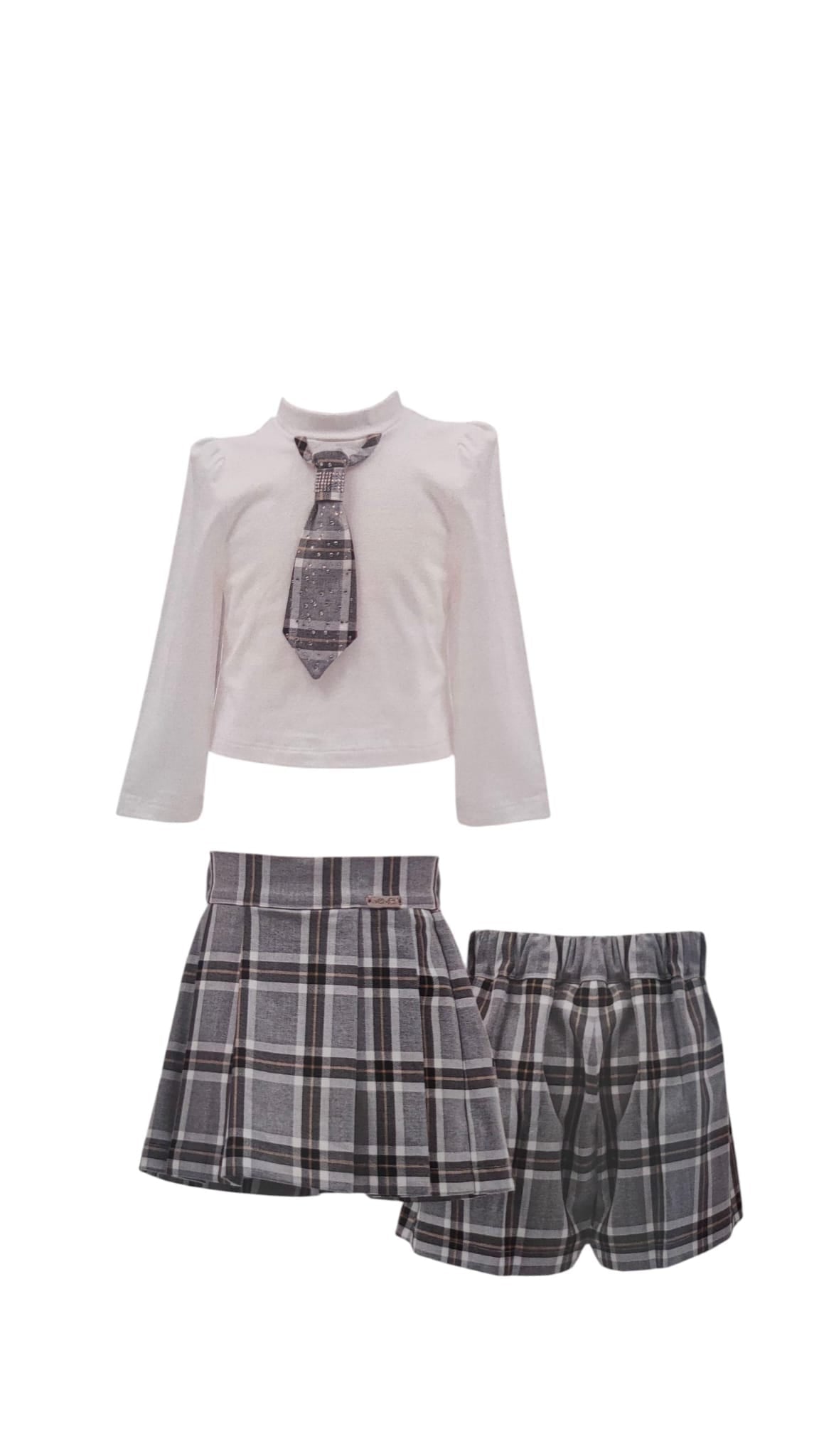 GONNA/PANTALONE TARTAN - "69% POLIESTERE29% VISCOSA2% SPANDEX"