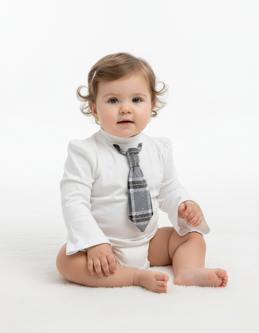 T-SHIRT CON STAMPA CRAVATTA - "92% COTONE8% SPANDEX"