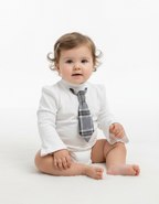 T-SHIRT CON STAMPA CRAVATTA - "92% COTONE8% SPANDEX"