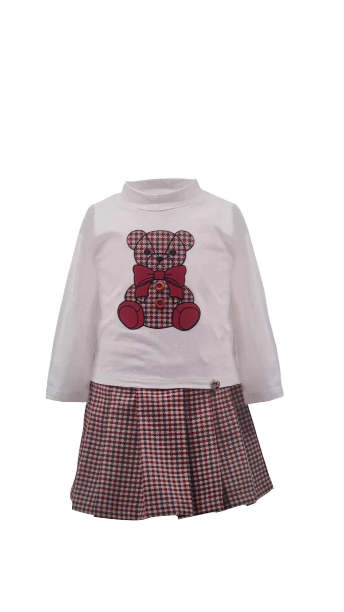 T-SHIRT CON STAMPA ORSO - "92% COTONE8% SPANDEX"