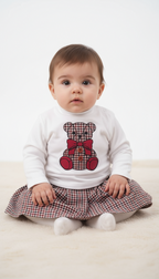 T-SHIRT CON STAMPA ORSO - "92% COTONE8% SPANDEX"