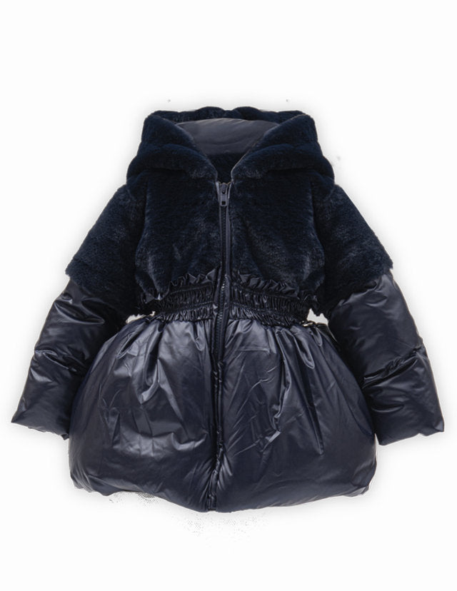 PIUMINO CON CAPPUCCIO - "ESTERNOPELLICCIA100% POLIESTEREIMBOTTITURA100% POLIESTEREFODERA100% POLIESTERE"