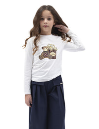 T-shirt Ml Pop Corn - 