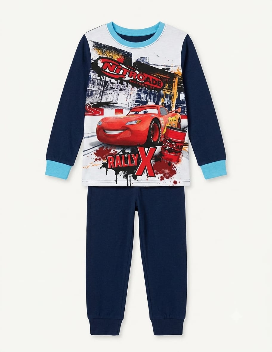 Pigiama Cars Manica Lunga Jersey Cotone