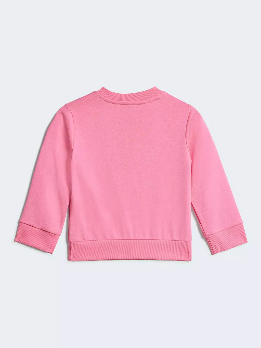 Tuta Rosa Garzata Adidas con Logo Frontale - Neonata