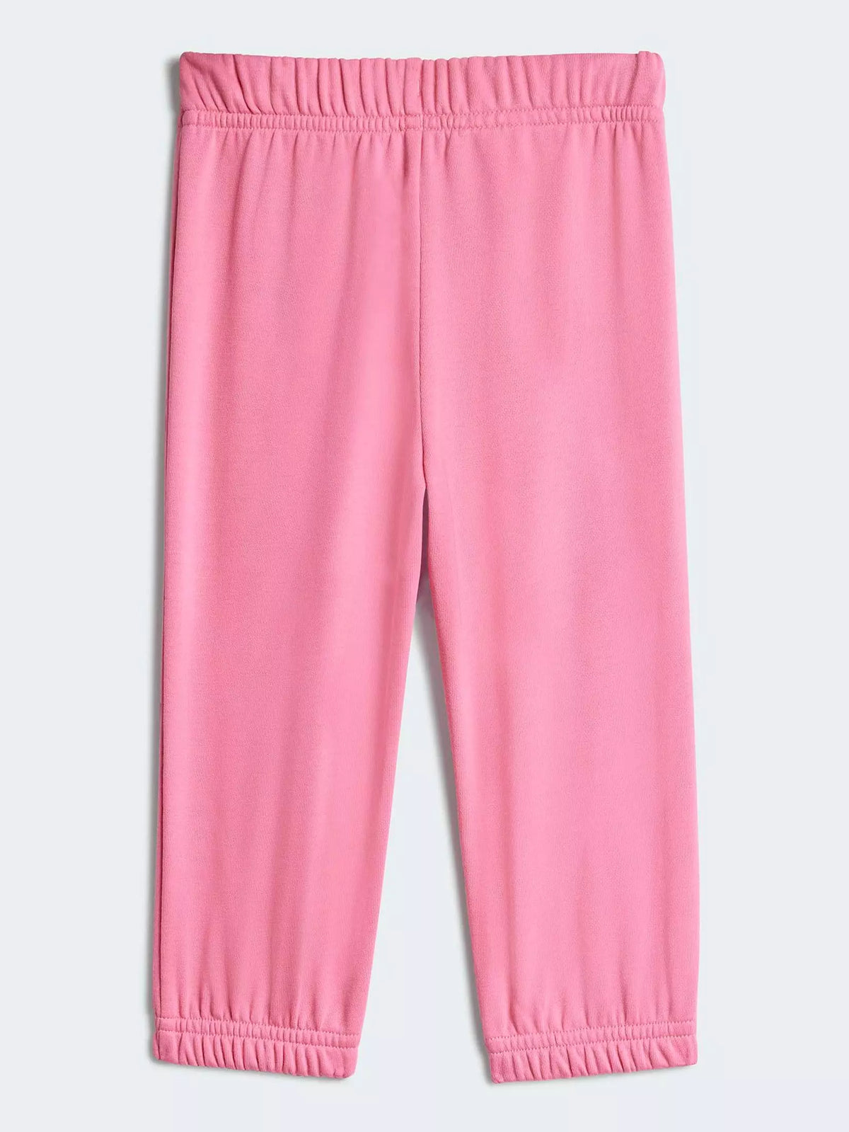 Tuta Rosa Garzata Adidas con Logo Frontale - Neonata