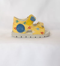 Scarpe Falcotto Nemo 2 Canvas Pr.sail Boats Yellow - Neonato