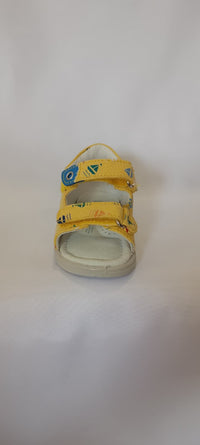 Scarpe Falcotto Nemo 2 Canvas Pr.sail Boats Yellow - Neonato