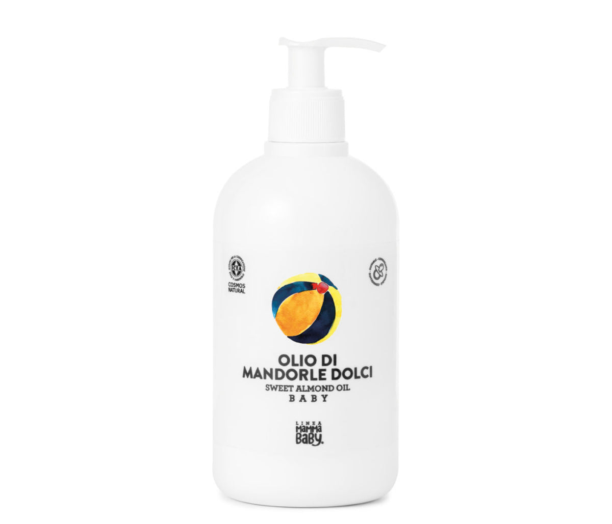 Baby Care Olio di Mandorle Dolci Baby Guendalina Cosmos Natural 500 Ml Mammababy