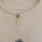 Camicia Body in Cotone Corredino - Neonato