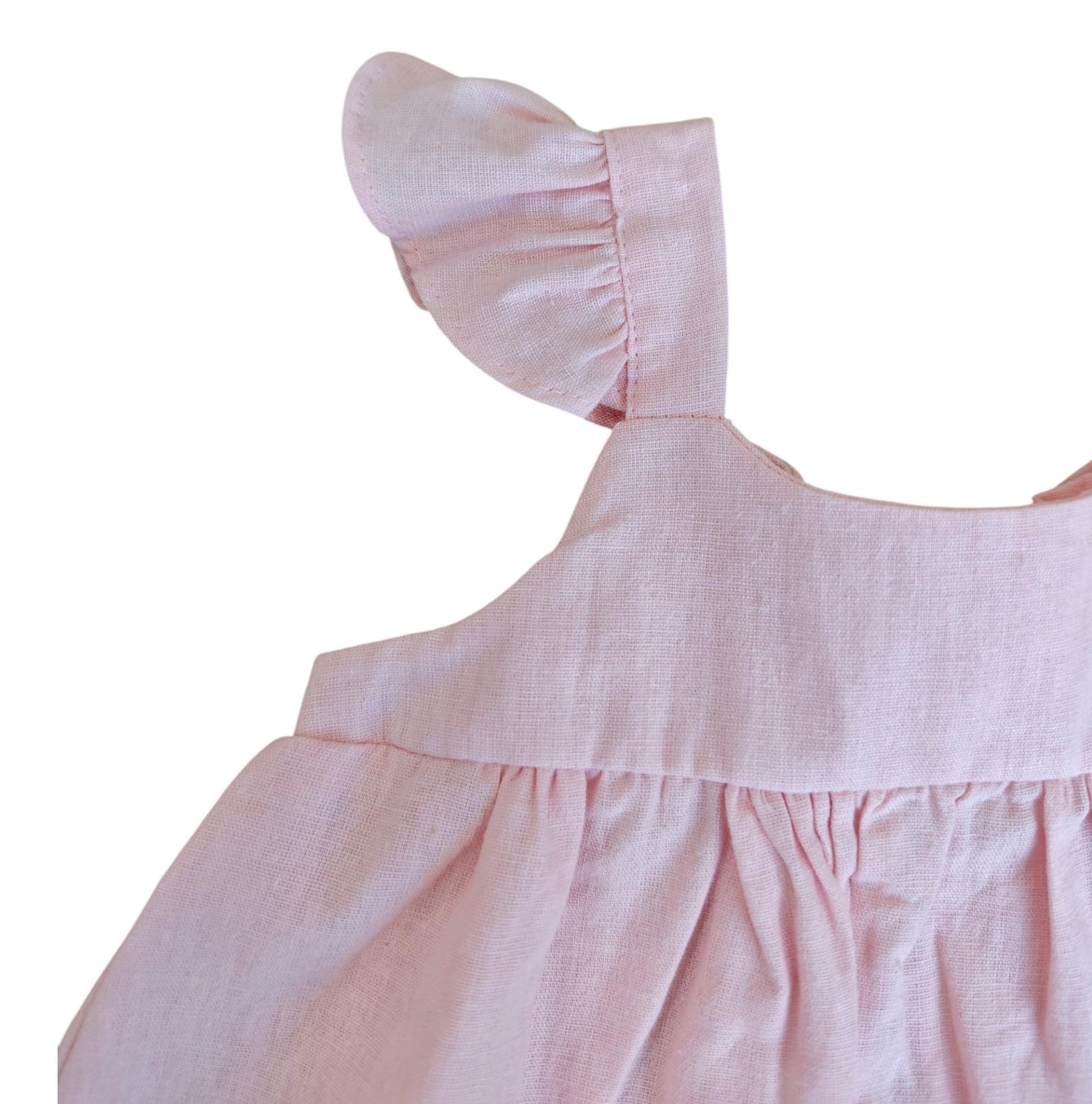 Completo 2 Pezzi Top + Coulotte Corredino - Neonata