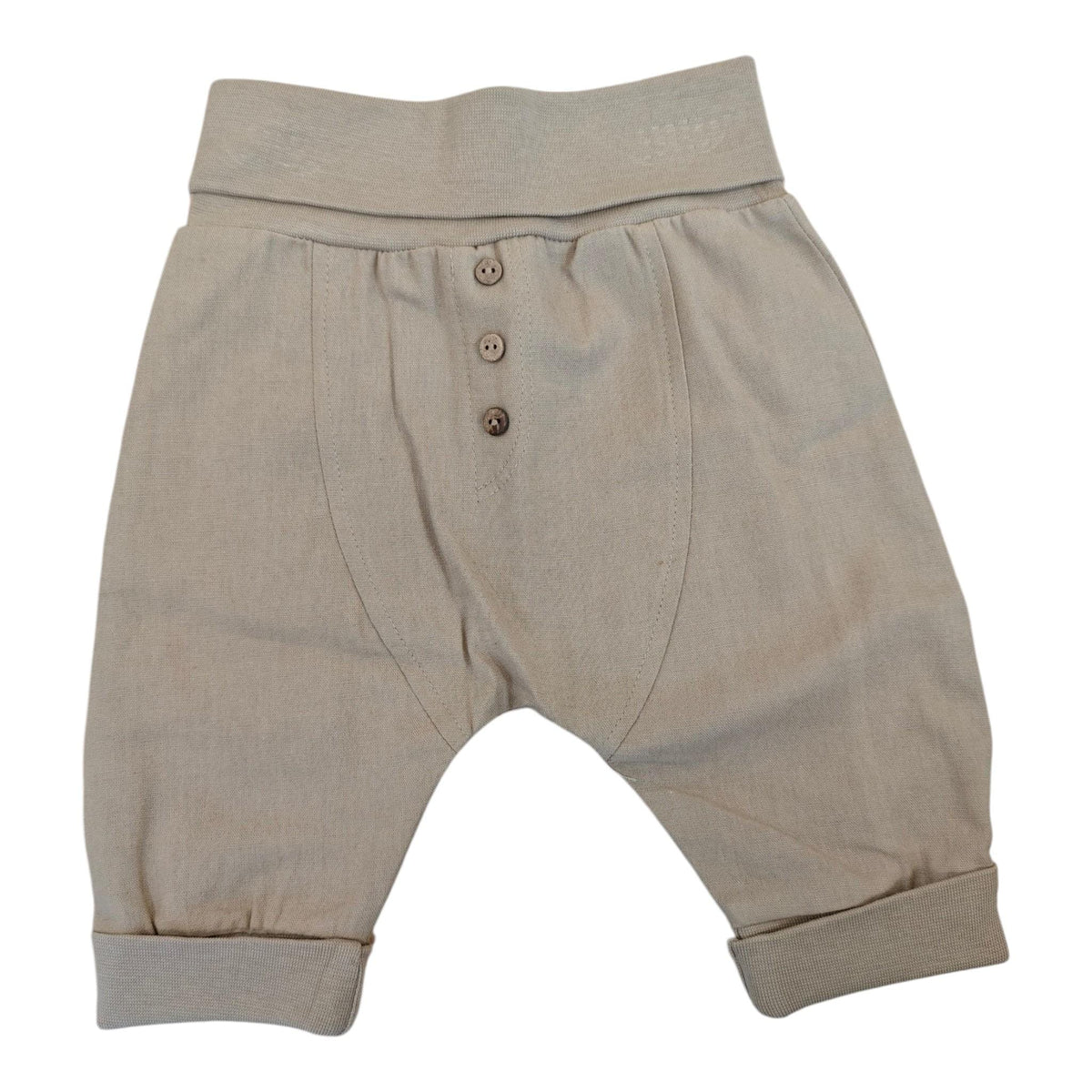 Completo 2 Pezzi in Lino Pantalone + Camicia Corredino - Neonato