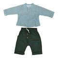 Camicia + Bermuda in Lino - Neonato