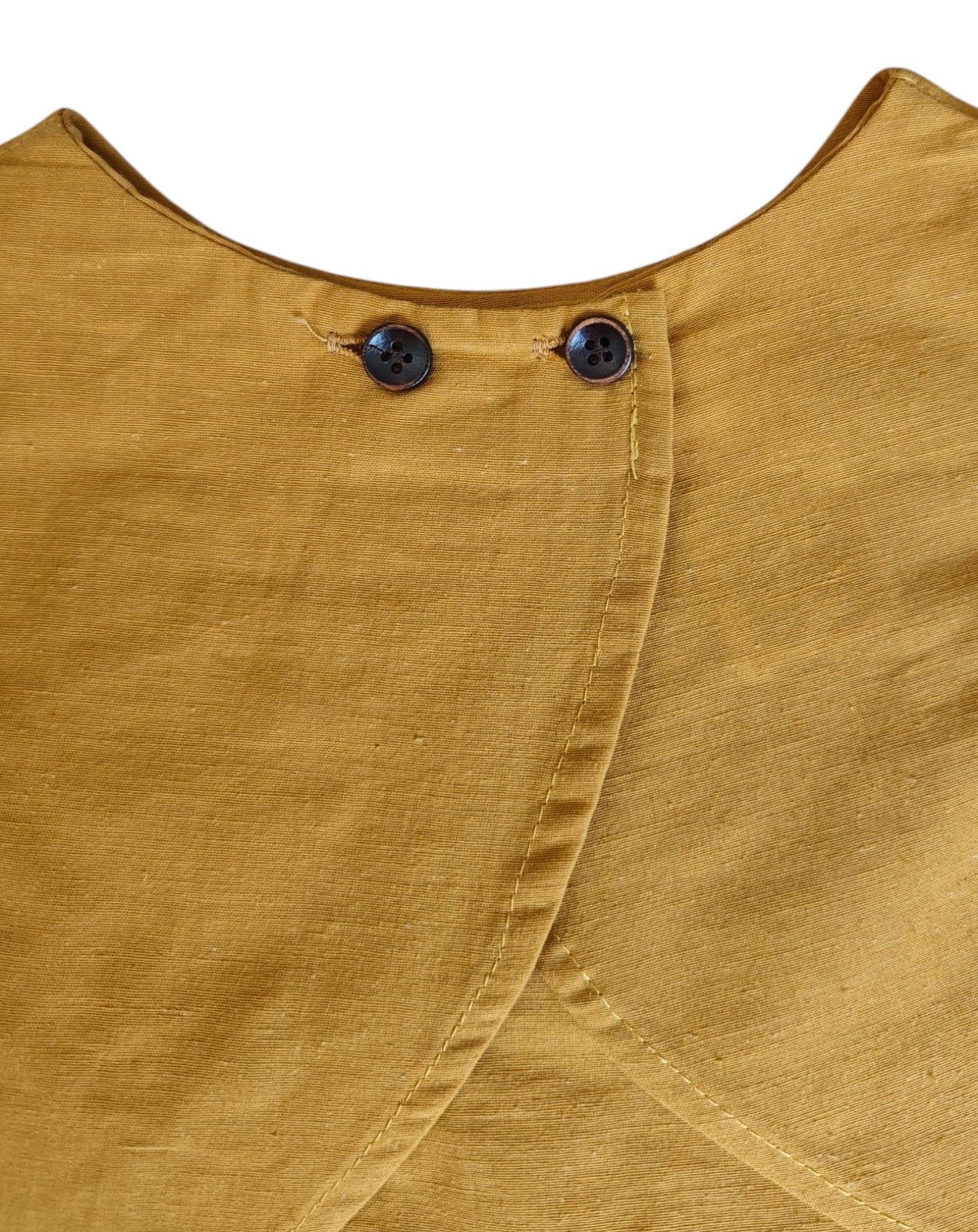 Completo 2 Pezzi Blusa+ Coulotte in Lino Corredino - Neonata