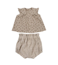 Corredo Nascita Muslin Blouse With Bloomers - Gots Wooly Organic - Neonata