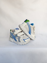 Scarpe Falcotto Astrid Vl. Eco Calf/net White-oltremare-green - Bambino