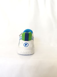 Scarpe Falcotto Astrid Vl. Eco Calf/net White-oltremare-green - Bambino
