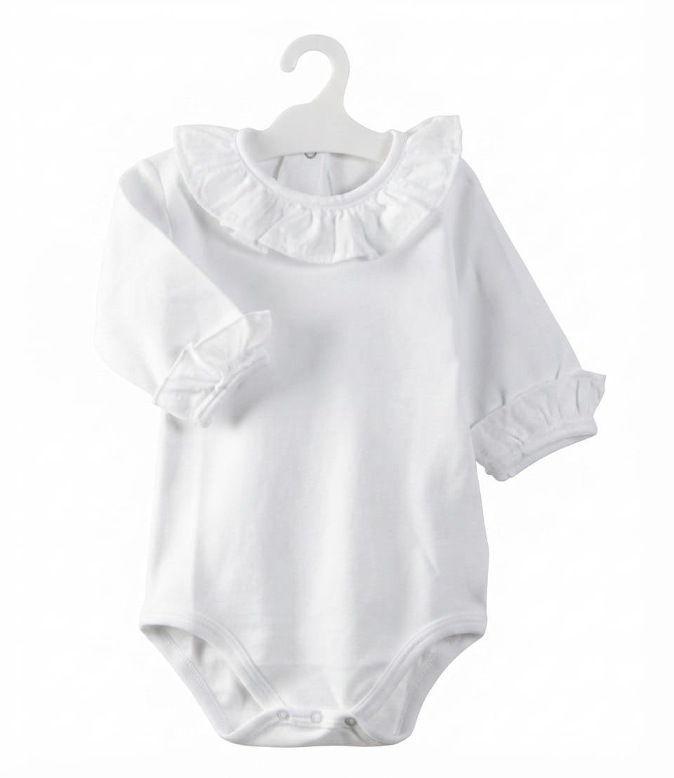 Body Neonata Manica Lunga con Colletto Baby Vip