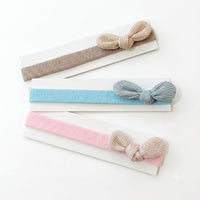 Turbante Bebé con Fiocco Annodato Glitter Siena
