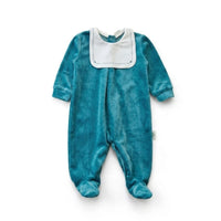 Tutina Ciniglia Pappa & Latte con Colletto Decorativo - Neonato