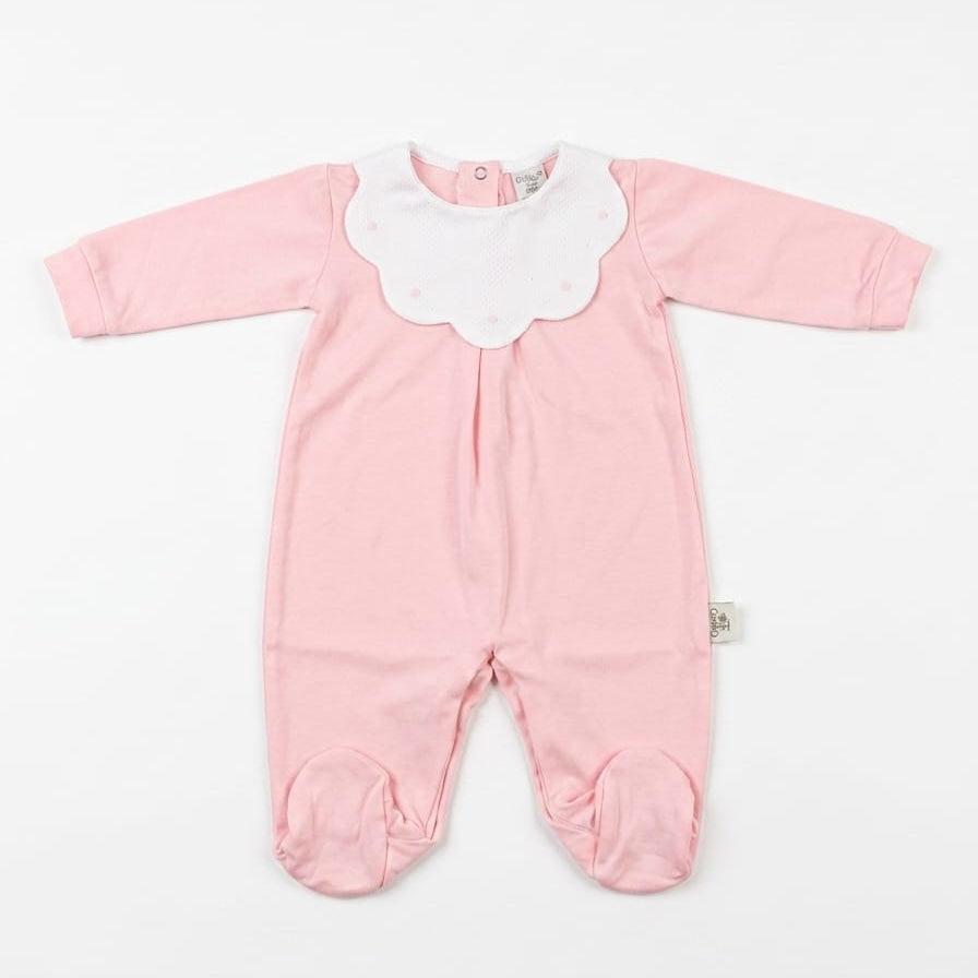 Tutina Jersey Bavero Pappa & Latte - Neonata