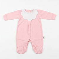 Tutina Jersey Bavero Pappa & Latte - Neonata