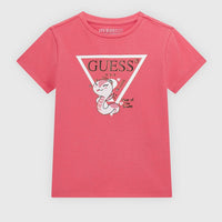 T-shirt con Scritta Guess Neonata