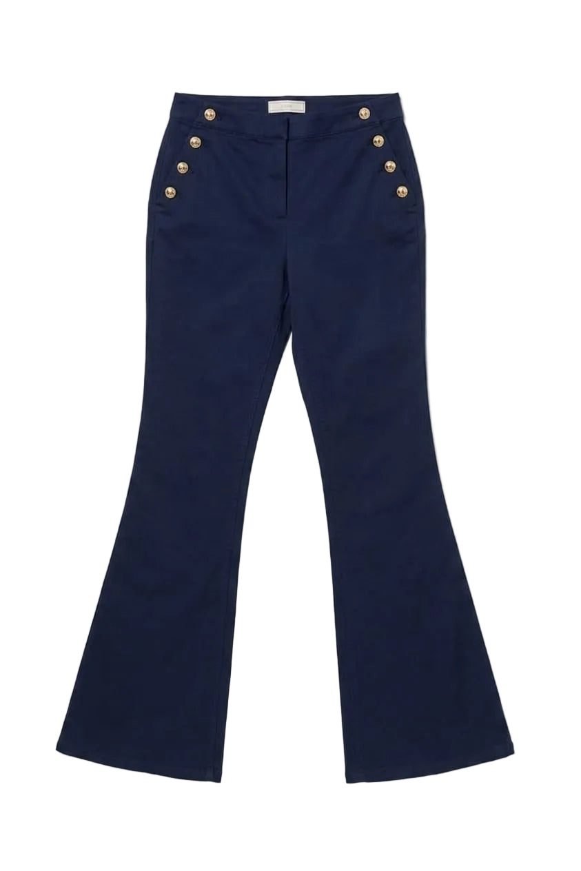 Pantalone Blu con Bottoni Oro Guess - Bambina