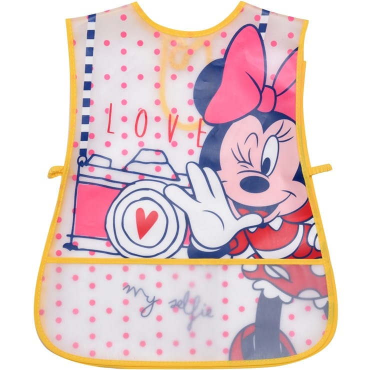 Bavaglini Infilabili Plastificati con Tasca in Polietilene Disney Topolino Assor