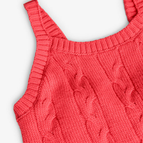 Top crop maglina fragola bambina e ragazza