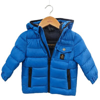 Giubbotto Imbottito con Cappuccio Neonato Blu Royal Refrigiwear
