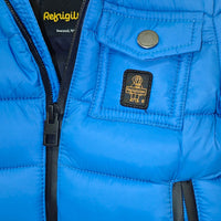 Giubbotto Imbottito con Cappuccio Neonato Blu Royal Refrigiwear