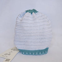 Set Cappellino + Scarpette in Filo Pappa & Latte - Neonata