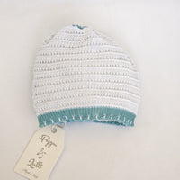 Set Cappellino + Scarpette in Filo Pappa & Latte - Neonata